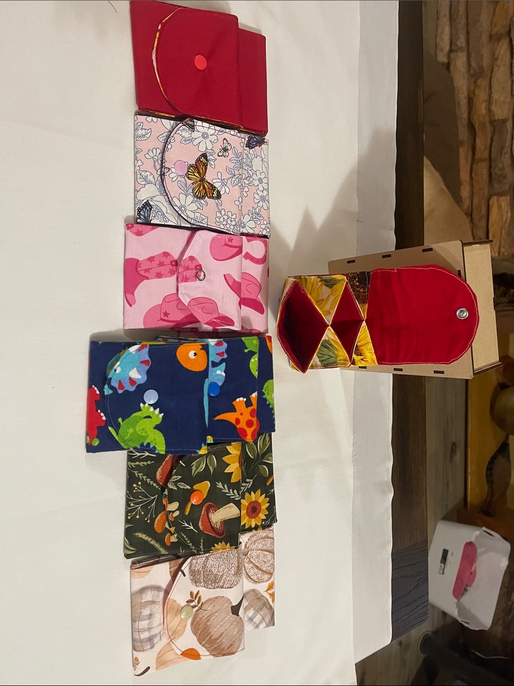 Fabric Wallets - Multi-Color Assorted Designs